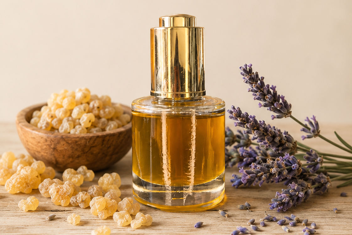 Restored Botanical Facial Serum | Frankincense + Lavender