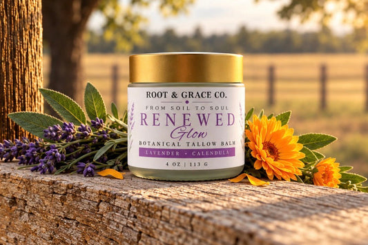 Renewed Glow — Calendula & Lavender Renewing Tallow Balm