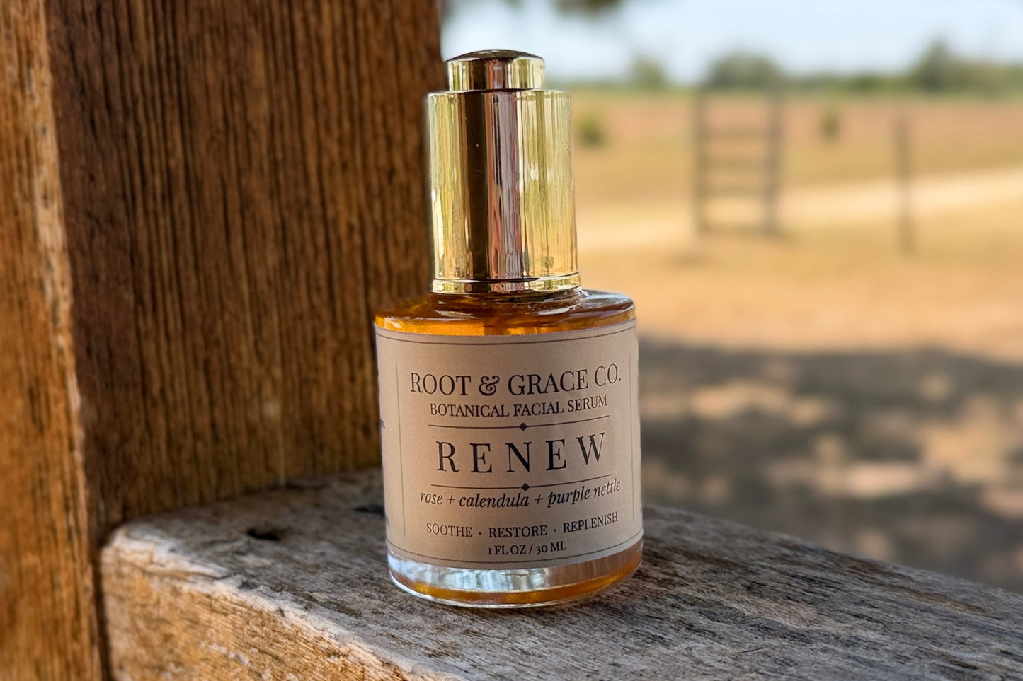 Renew Botanical Facial Serum | Rose + Calendula + Purple Dead Nettle