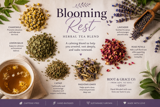 Blooming Rest - Herbal Loose Leaf - Loose Leaf Tea