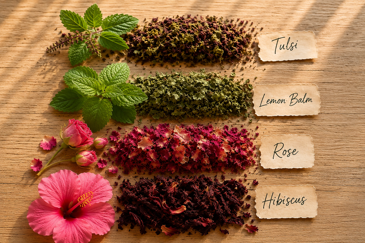 Blooming Peace — Herbal Loose-Leaf Tea Blend