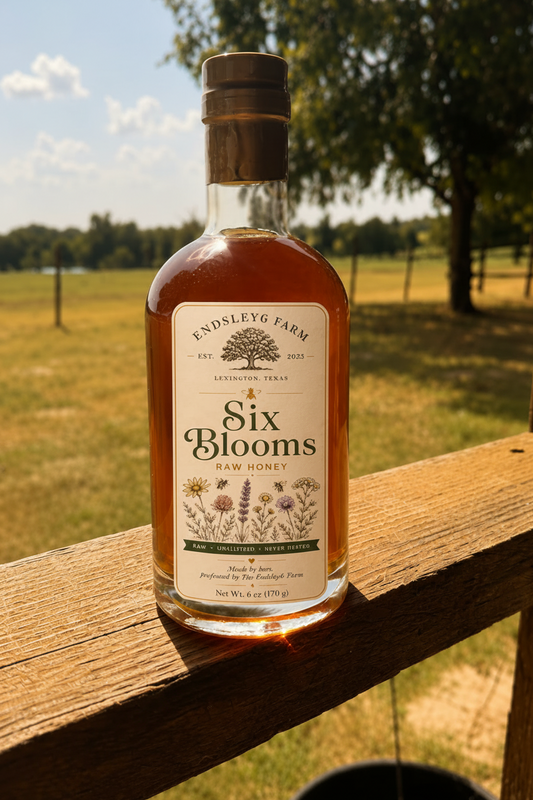 Six Blooms Raw Honey