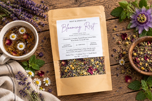 Blooming Rest - Herbal Loose Leaf - Loose Leaf Tea