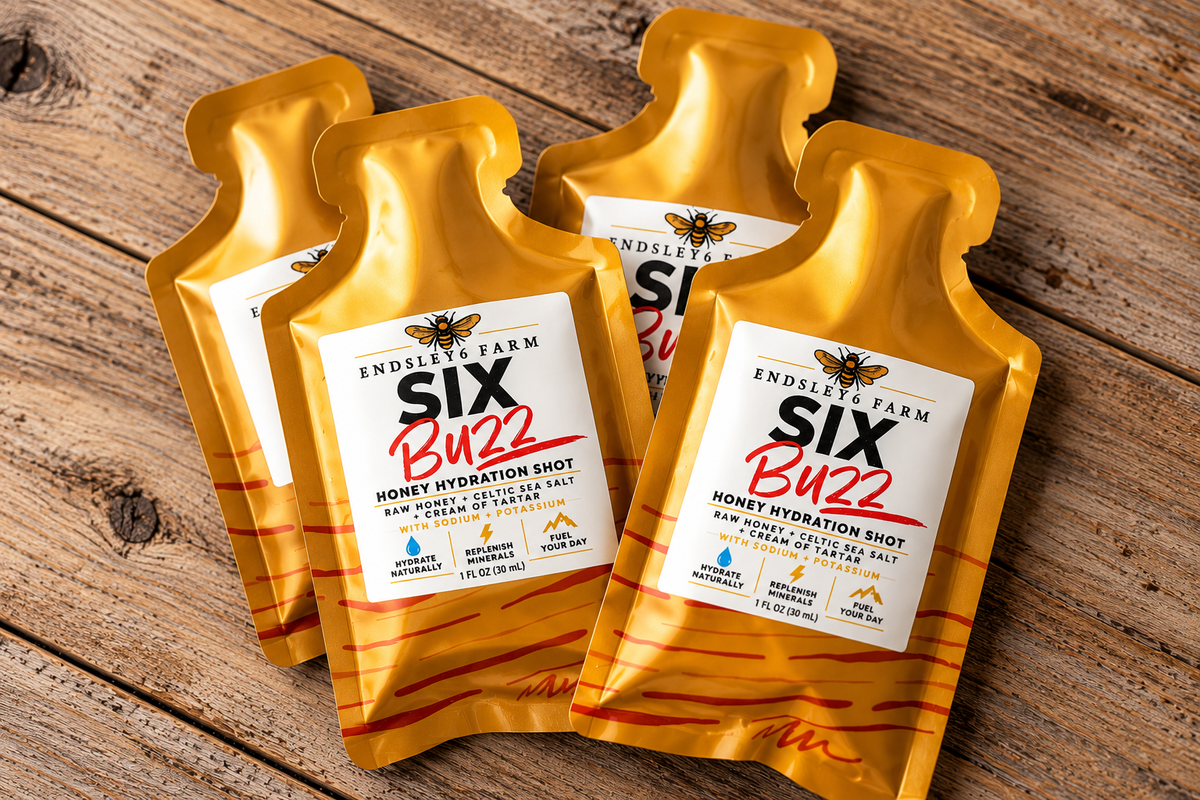 SIX BUZZ

Honey Hydration Shot | 1 oz
