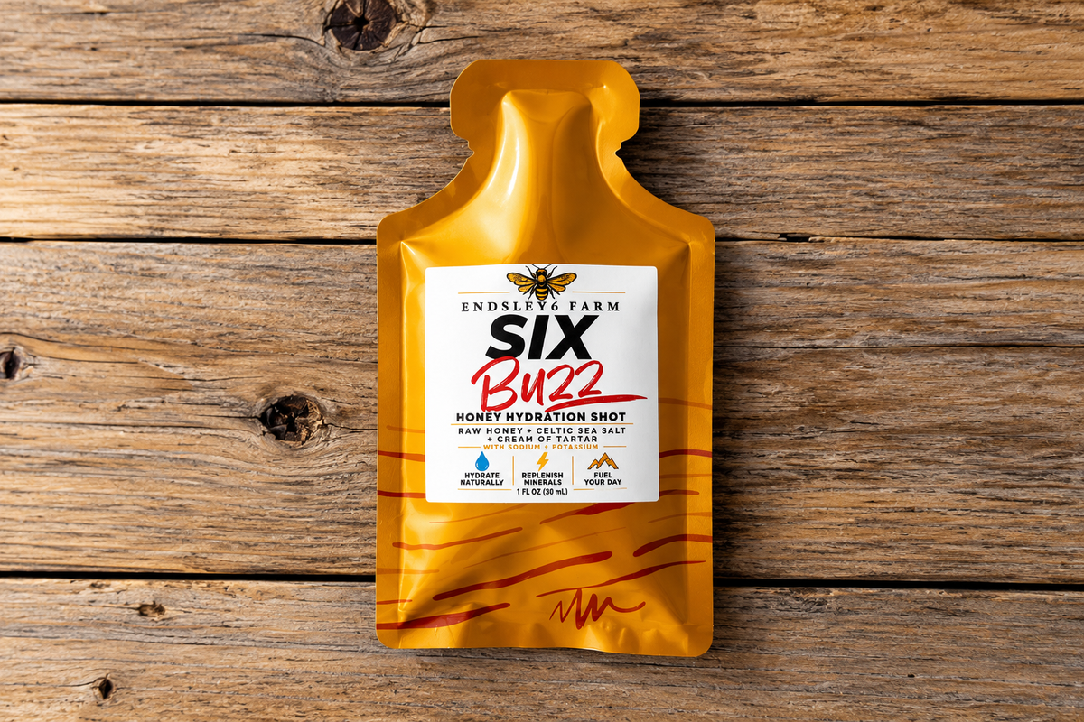 SIX BUZZ

Honey Hydration Shot | 1 oz
